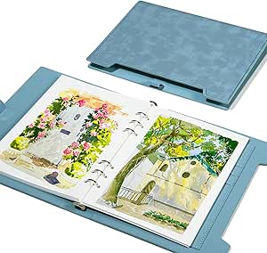 Lightwish – Bloque De Papel De Acuarela, Cuaderno De Bocetos De Acuarela Para Artistas 100 Algodonsin Acidos 20 Hojas 7 48 X 5 31 Pulgadas 140