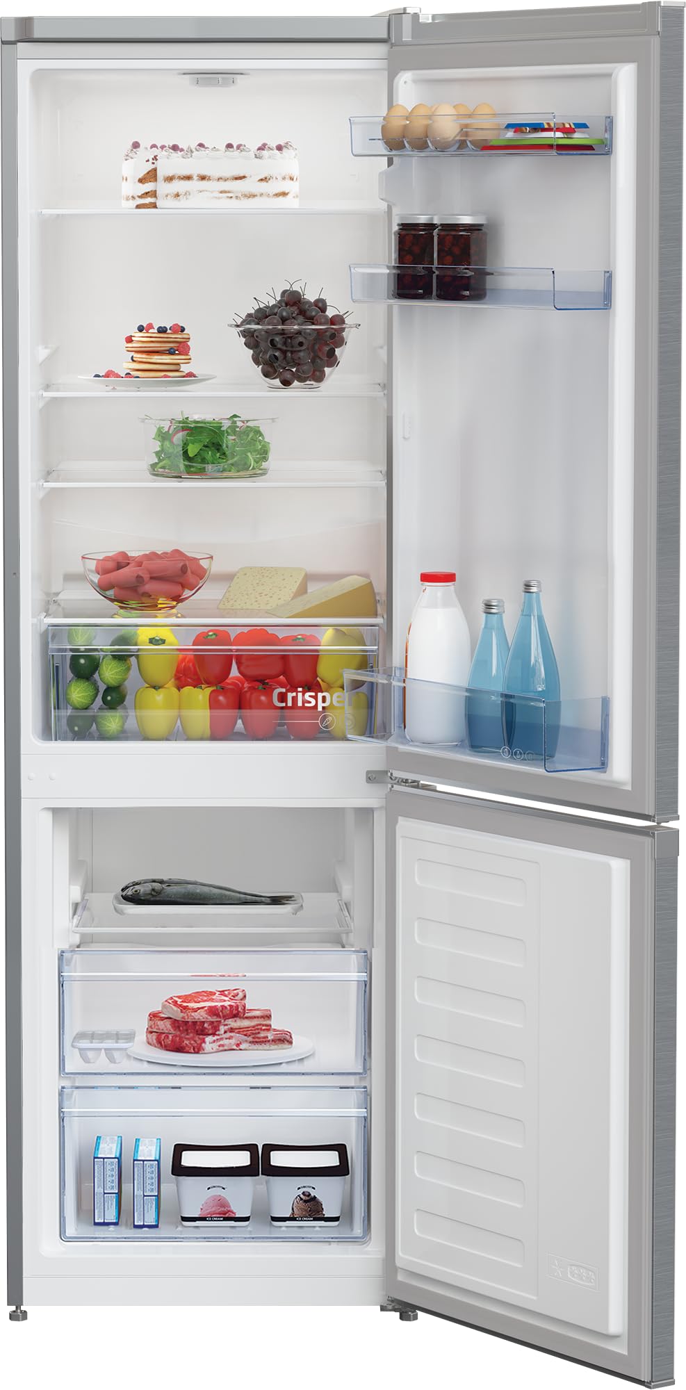 Beko R�FRIG�RATEUR COMBIN� 175+87L CLASSE E 170,8X54CM GRIS ACIER