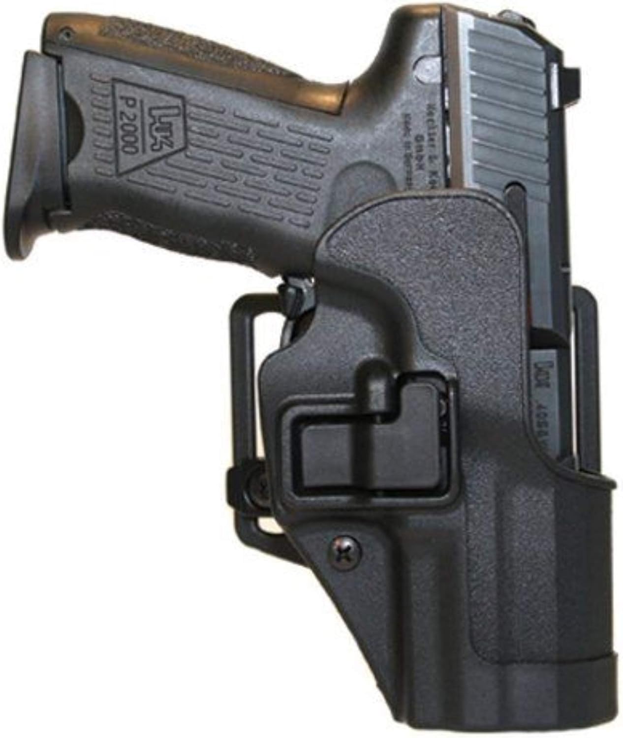 BLACKHAWK Serpa CQC Holster fits M&P Shield, Right Hand, Black, Size 63 - S&W M&P Shield 9/40, Model Number: 410563BK-R