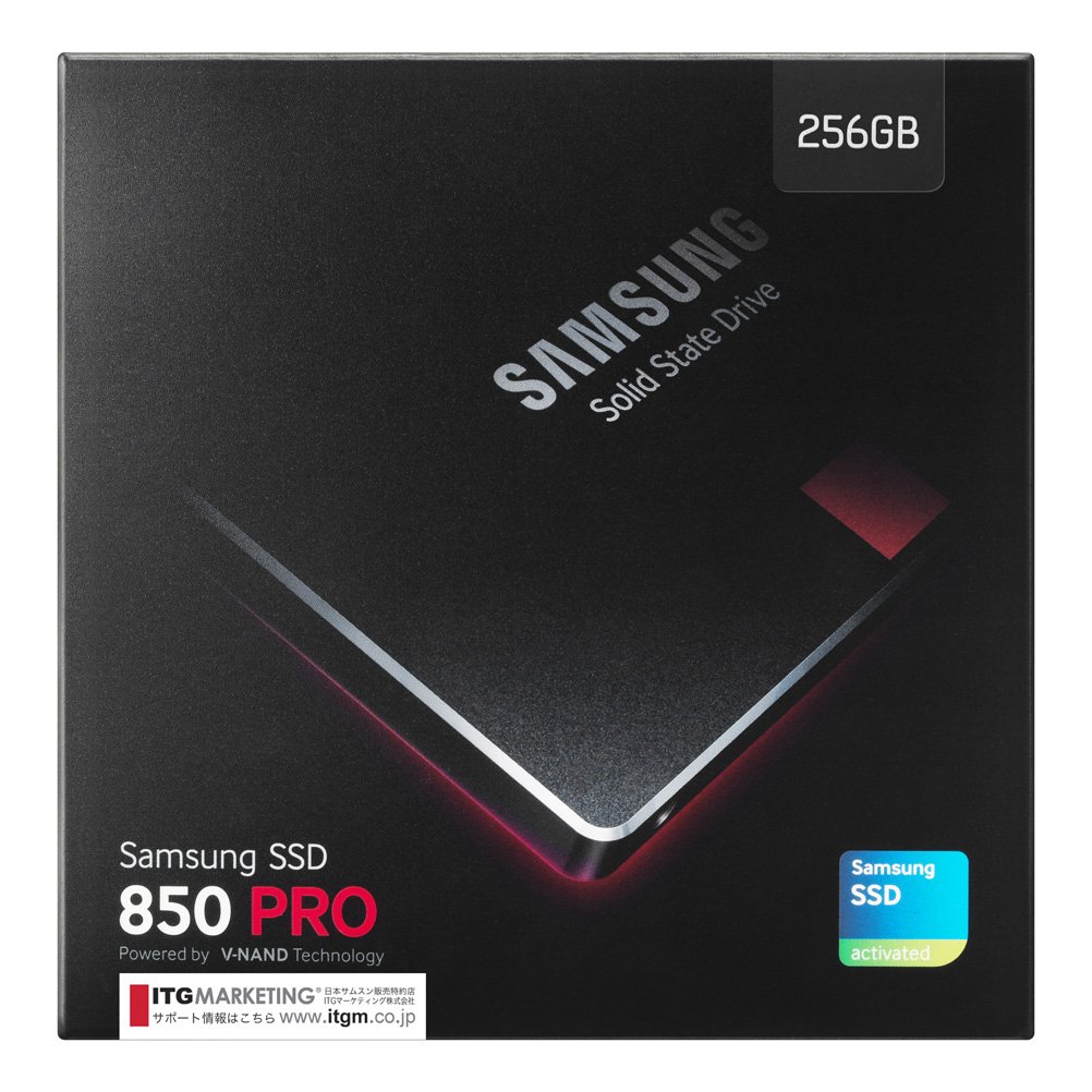【大容量】Samsung SSD 256GB x 2 Amazon.co.jp: Samsung SSD 256GB 850 PRO ベーシックキット V