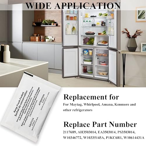 Miniatura 4 de Funmit W10346771A FreshFlow - Repuesto para conservador de productos para refrigerador Whirlpool W10346771 2117689 AP5324183 AH3503014 EAP3503014