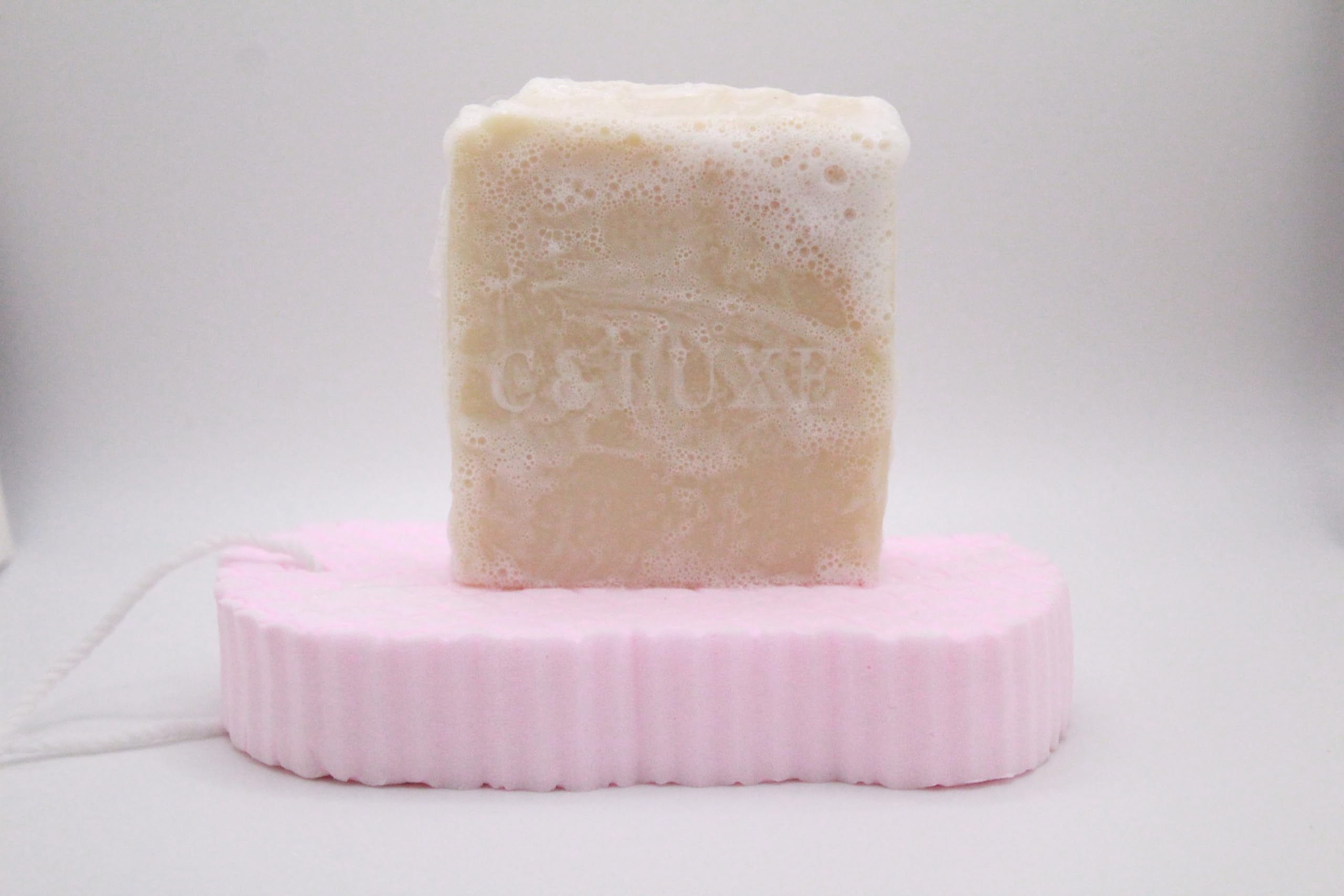 Savon au Lait de Chèvre Frais Bio - Saponification à Froid, Parfait pour Eczéma, Psoriasis, Acné - Hydratant et Apaisant, Peau Douce (1, senteur naturelle lait de chèvre)