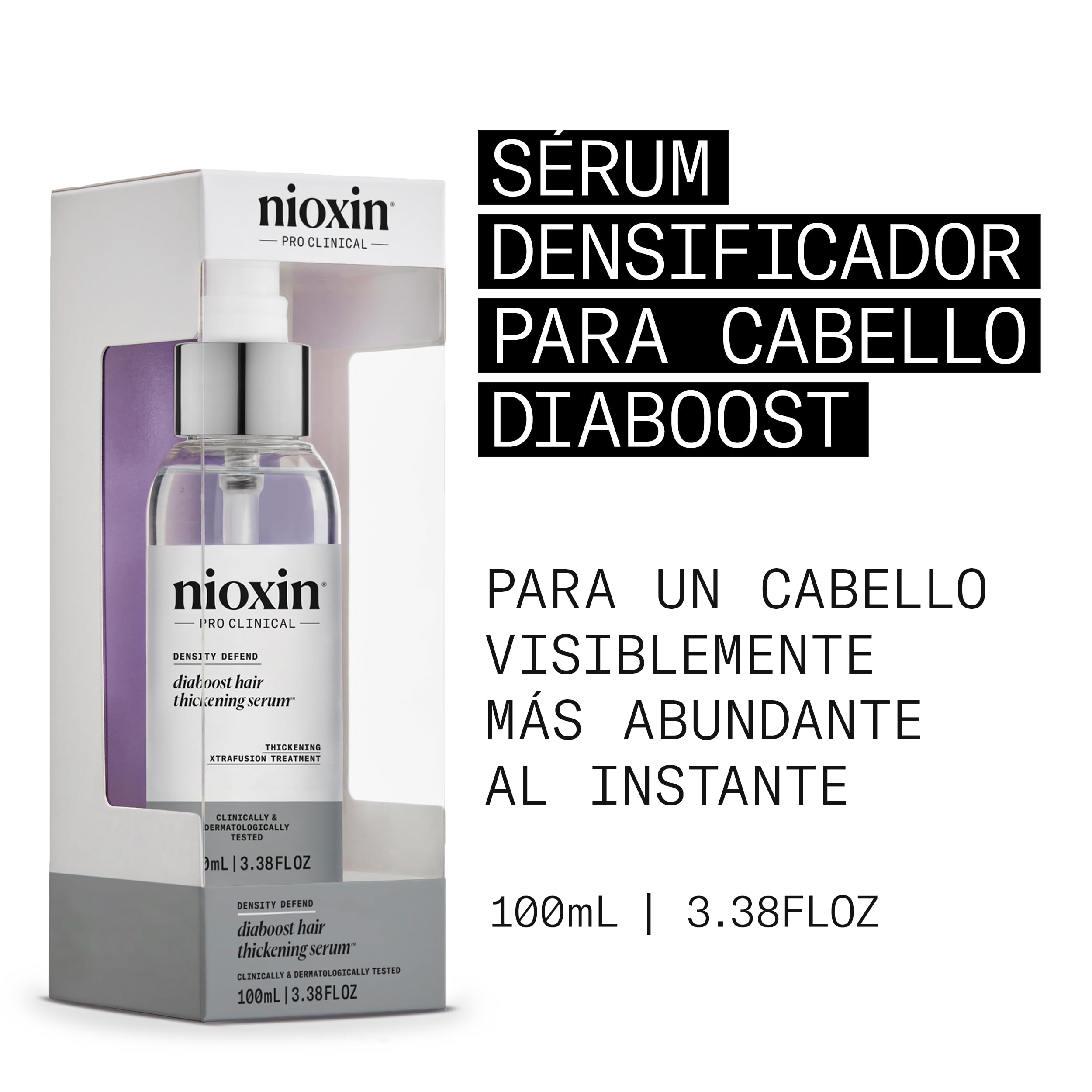 Nioxin Sérum Hair Booster Diaboost Tratamiento Cabello Fuerte y Denso