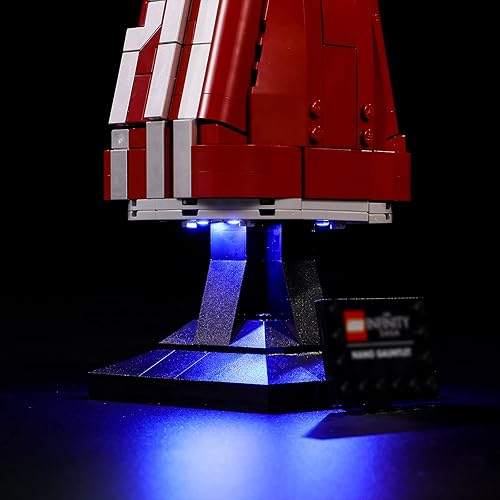 Vista 6 de BRIKSMAX Kit de iluminación LED para LEGO-76223 Nano Gauntlet – Compatible con el modelo de bloques de construcción Lego Marvel, no incluye el juego