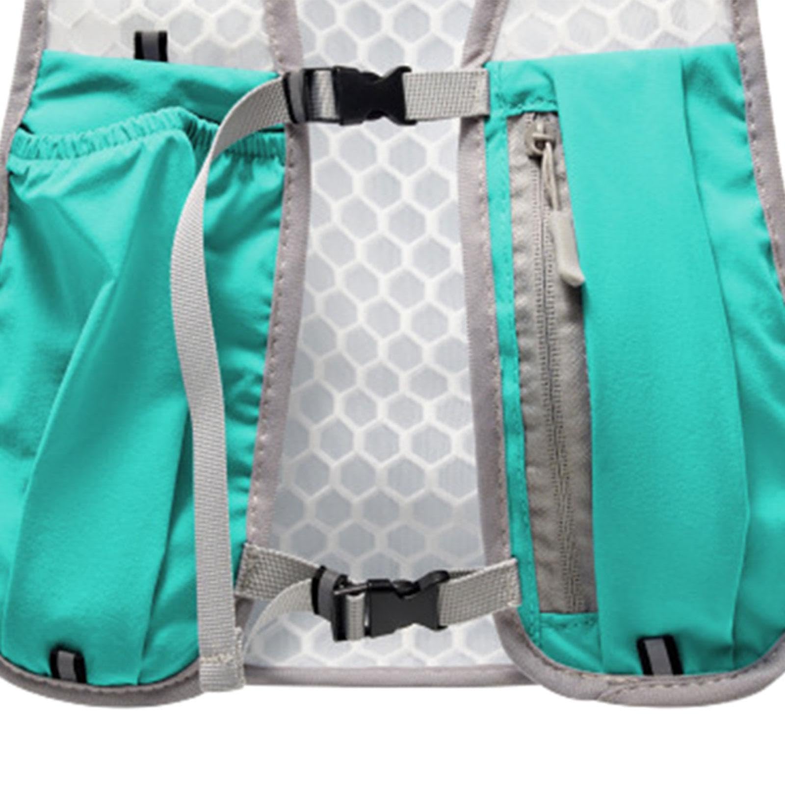 CALANDIS™ Hydration Vest for Men Women Reflective Water Pack for Trail Race Marathoner Blue | Hydration Packs | Hiking Backpacks | & Hiking | Outdoor Sports-image-48