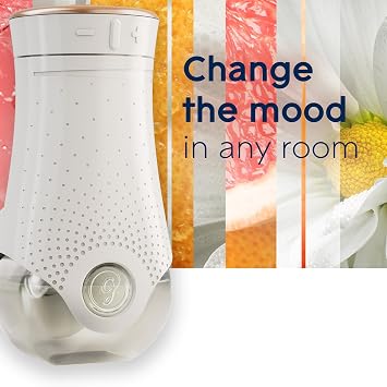 Glade PlugIns Refills Air Freshener, Scented and Essential Oils for Home and Bathroom, Joyful Citrus & Daisies, 1.34 Fl Oz, 2 Count