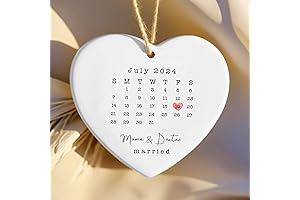 Personalized First Christmas Married Ornament 2022