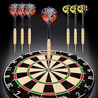 Vista 3 de ONE80 Vapor 180 Dardos de cerdas sin grapas Bullseye Steeltip Dardos Extra Vuelos