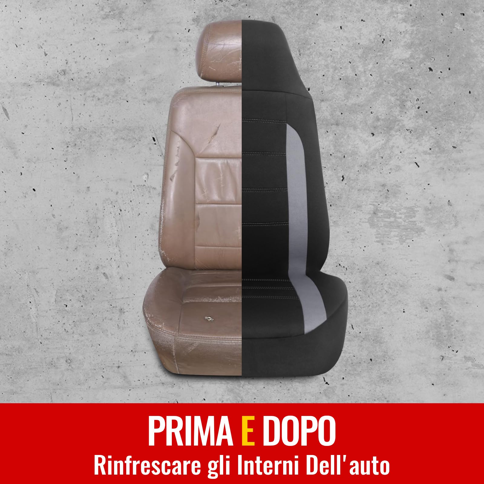 AUTOYOUTH Coprisedili Auto Copri-Sedili Auto Anteriorie Universale compatibili con airbag, Fianchi elasticizzati, Antiscivolo e Lavabile