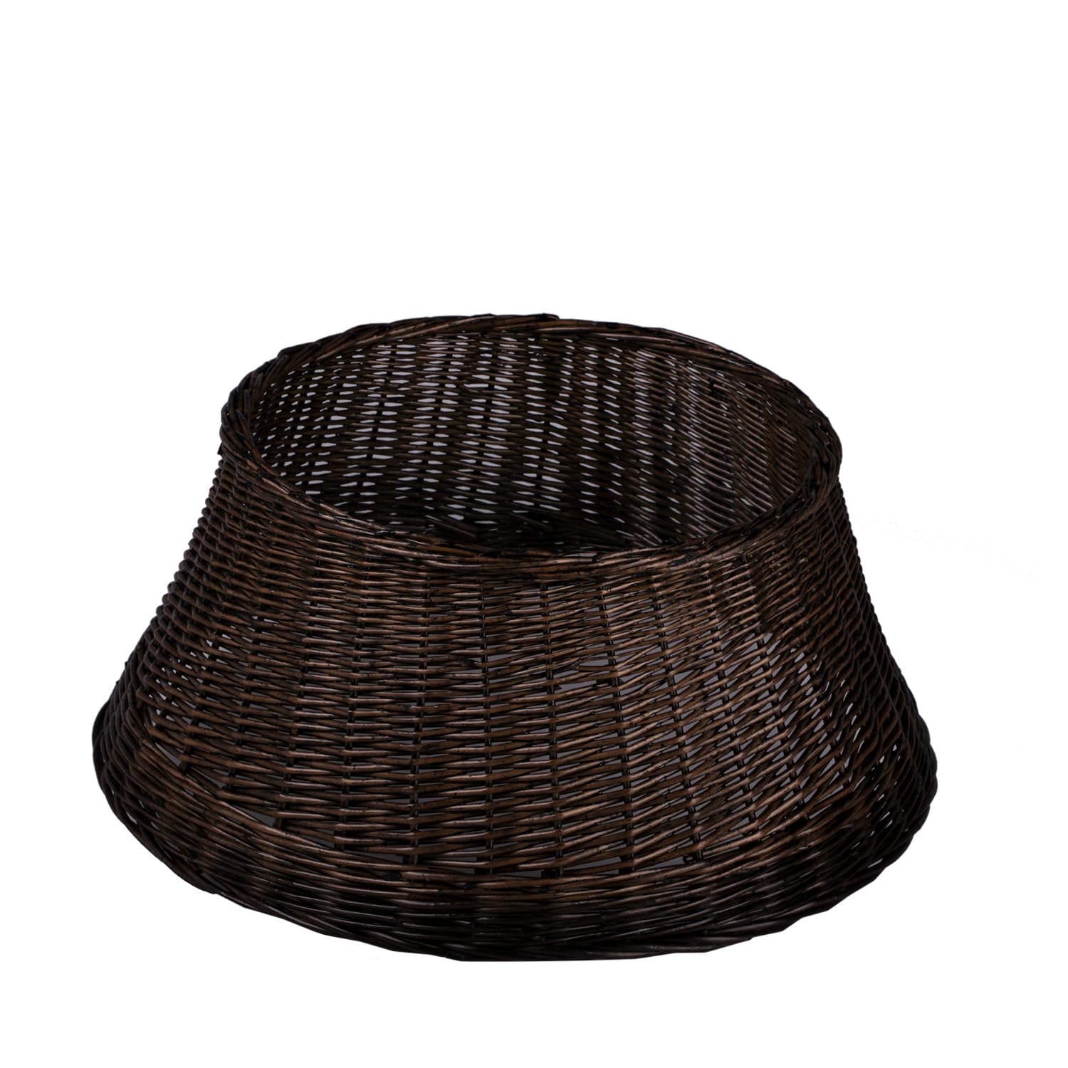 e-wicker24 Copri Base Albero di Natale in Vimini Fatto a Mano Gonna Albero di Natale
