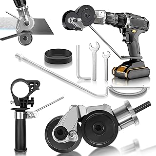 Electric Drill Plate Cutter Metal Cutter - Sheet Metal Cutter Drill Attachment Double Headed Drill Plate Cutter Electric Drill Plate Cutter for Cutting Metal Plates