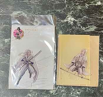 刀オケ アクスタ   鶴丸 セット Amazon.co.jp: 刀剣乱舞 とうらぶ アクスタ 跪坐 五周年記念祝画