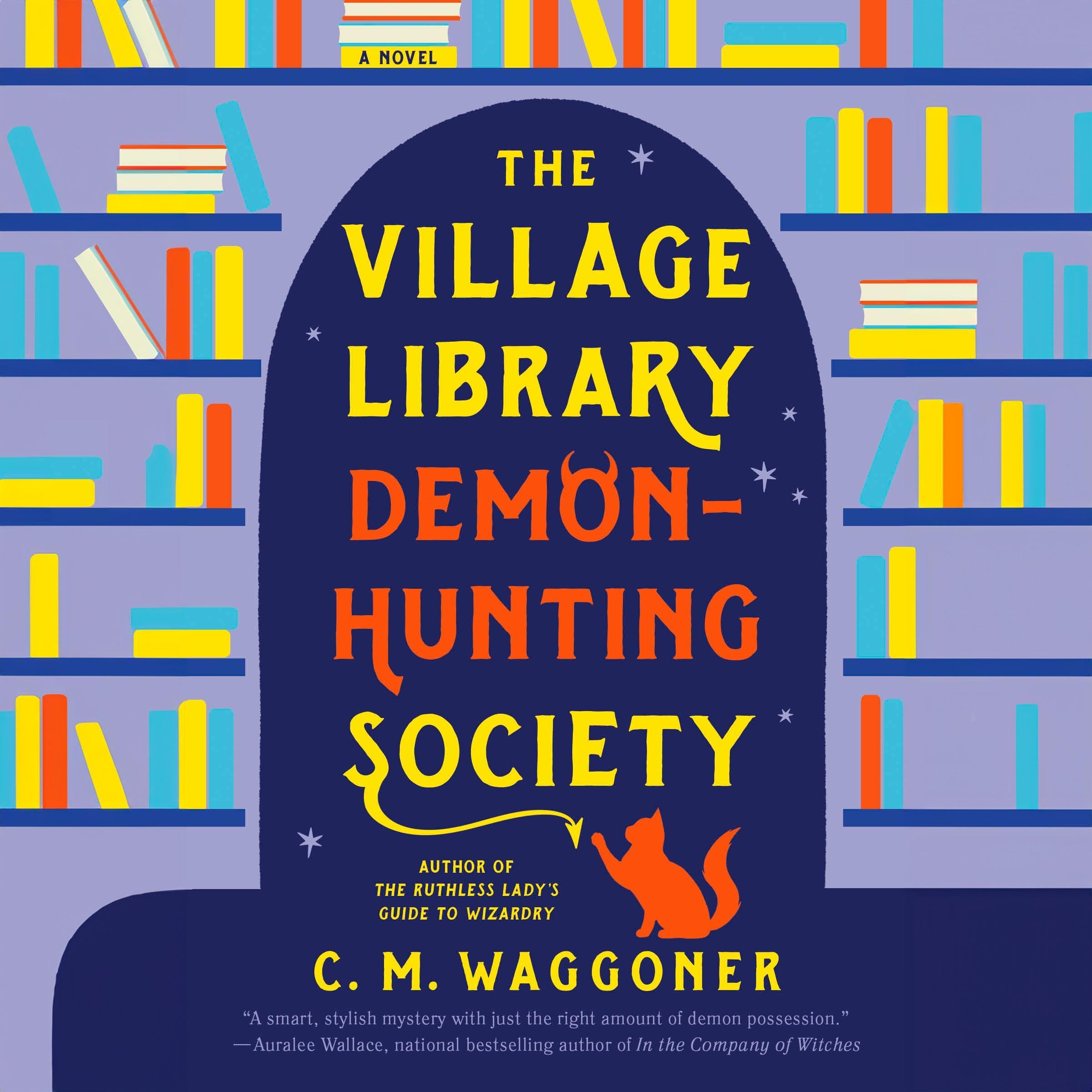 Cover art for The Village Library Demon-Hunting Society