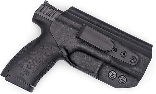 Miniatura 10 de Rounded Tuckable Holster - IWB, Inside Waistband Concealed Carry, American Made, Concealment Express, Black Kydex, Optics Ready, Fits