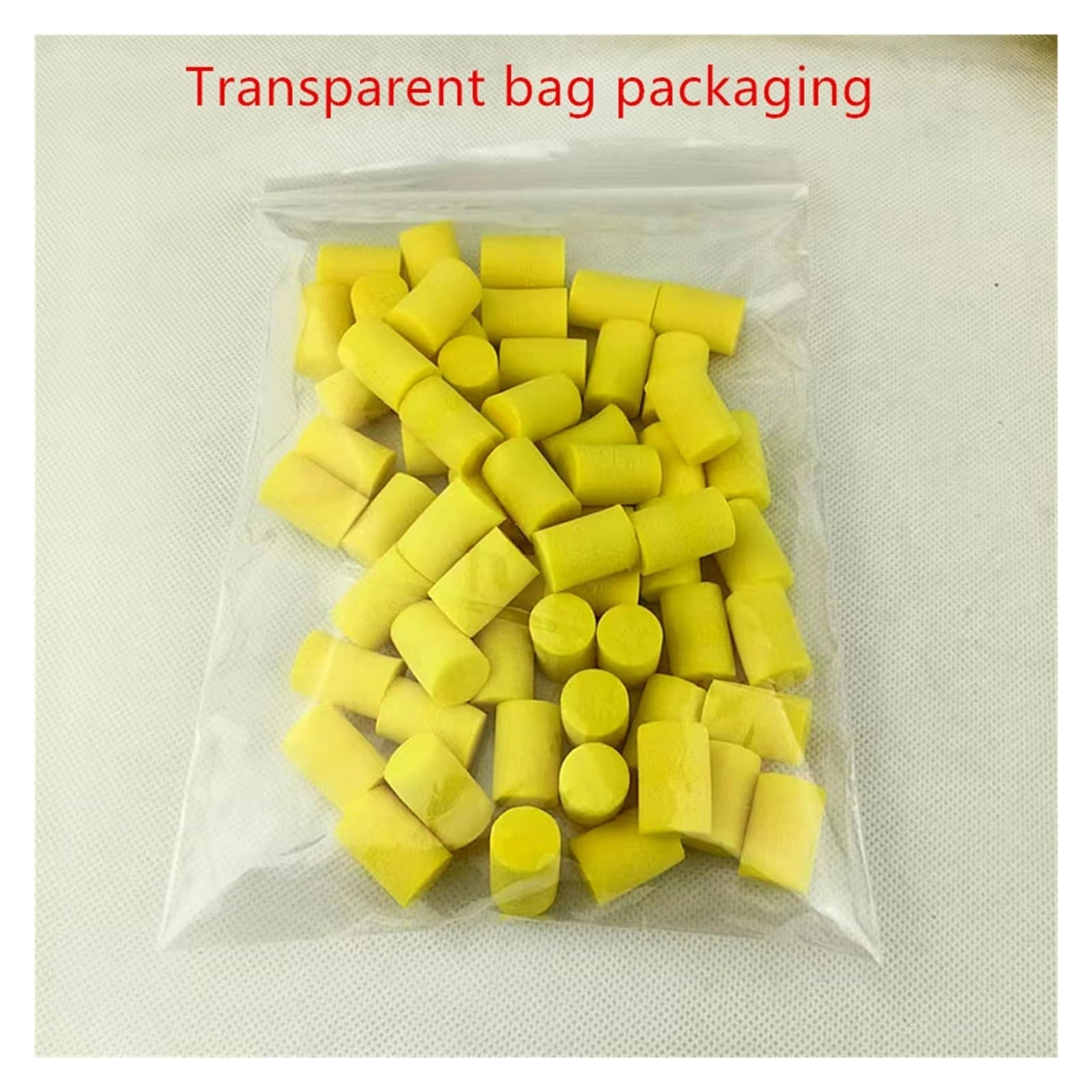 Tapones Oidos Antirruido Clásico Pequeño for Dormir Niños Mujeres Amarillo(100pair)