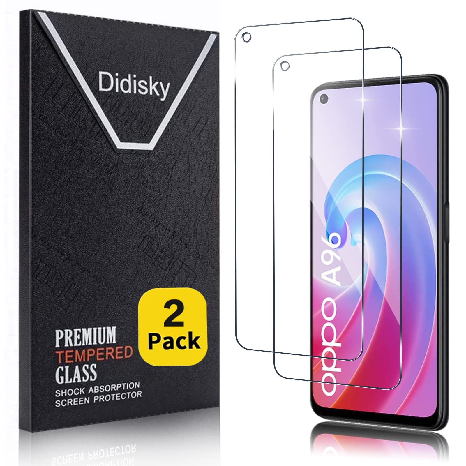 DOINK Pellicola Protettiva per Schermo per Oppo A96 / Oppo A76 / Oppo