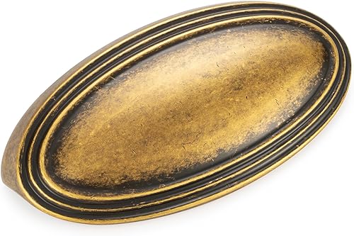 Miniatura 30 de KOOFIZO Tirador redondo para armario - Manija de níquel cepillado (Diámetro: 30 mm / 1.2 pulgadas), paquete de 10 unidades para puerta de armario