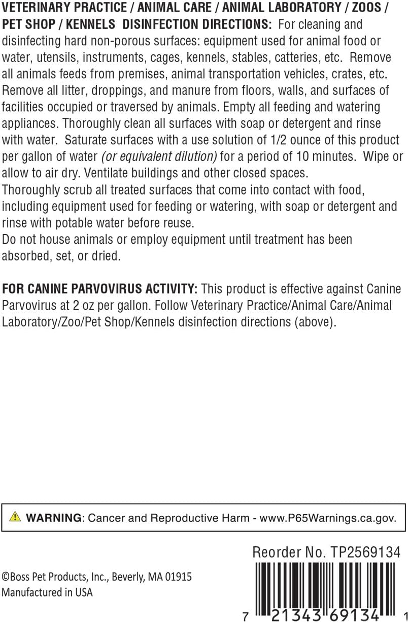 Top Performance 256 Multi-Purpose Concentrated Disinfectant, Detergent, and Deodorant