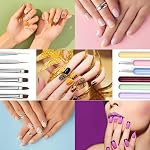 Pinceaux d'art à ongles, pinceau de peinture à ongles avec pinceau à ongles polonais, brosse à ongles en lin, pinceaux à gel pour extension de ongles, brosses à ongles à ongles et stylos à points multiples pour DIY Art des ongles