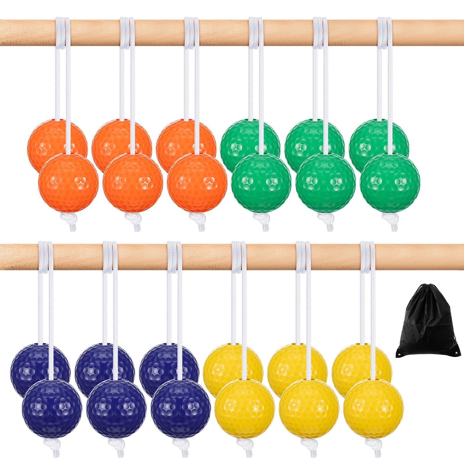 Photo 1 of Lenwen 12 Pack Ladder Ball Replacement Bolas