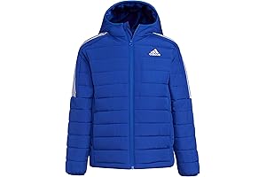 adidas Boys' Classic Puffer Jacket: Unparalleled Warmth for Active Kids