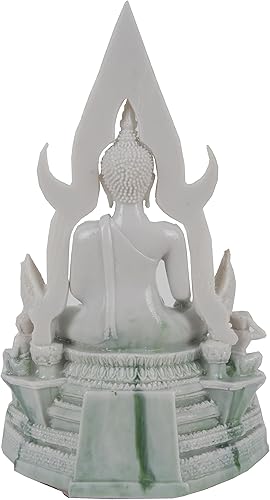 Miniatura 4 de BUDDHO Estatua de Buda Chinnaraj de 8 pulgadas de alto. Estatua de Buda tailandés para decoración del hogar, escultura de Buda, regalo pequeño,
