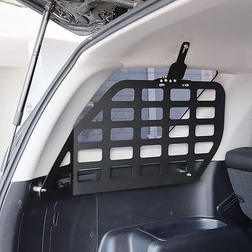 Miniatura 5 de JeCar Sistema de panel de almacenamiento modular Estante de carga trasero Estante de maletero Portaequipajes interior para Toyota 4Runner 2010-2020