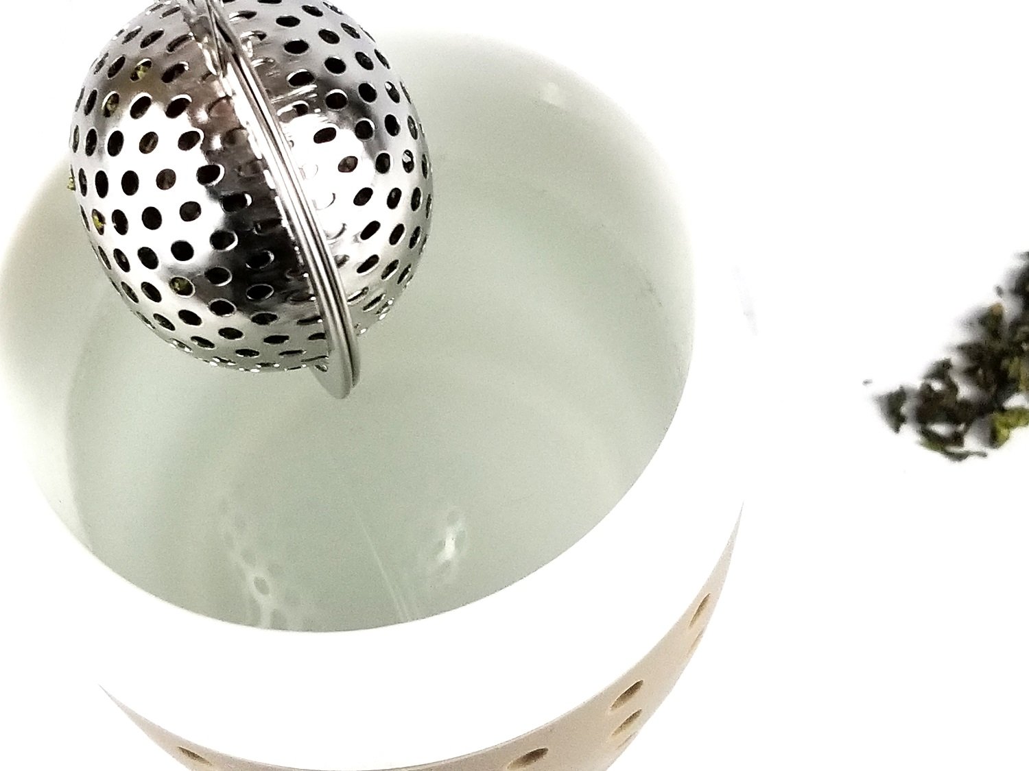 2231 – 5 – Uniware 2 "resistente malla acero inoxidable perforación bola de té, té, especias para hojas sueltas...