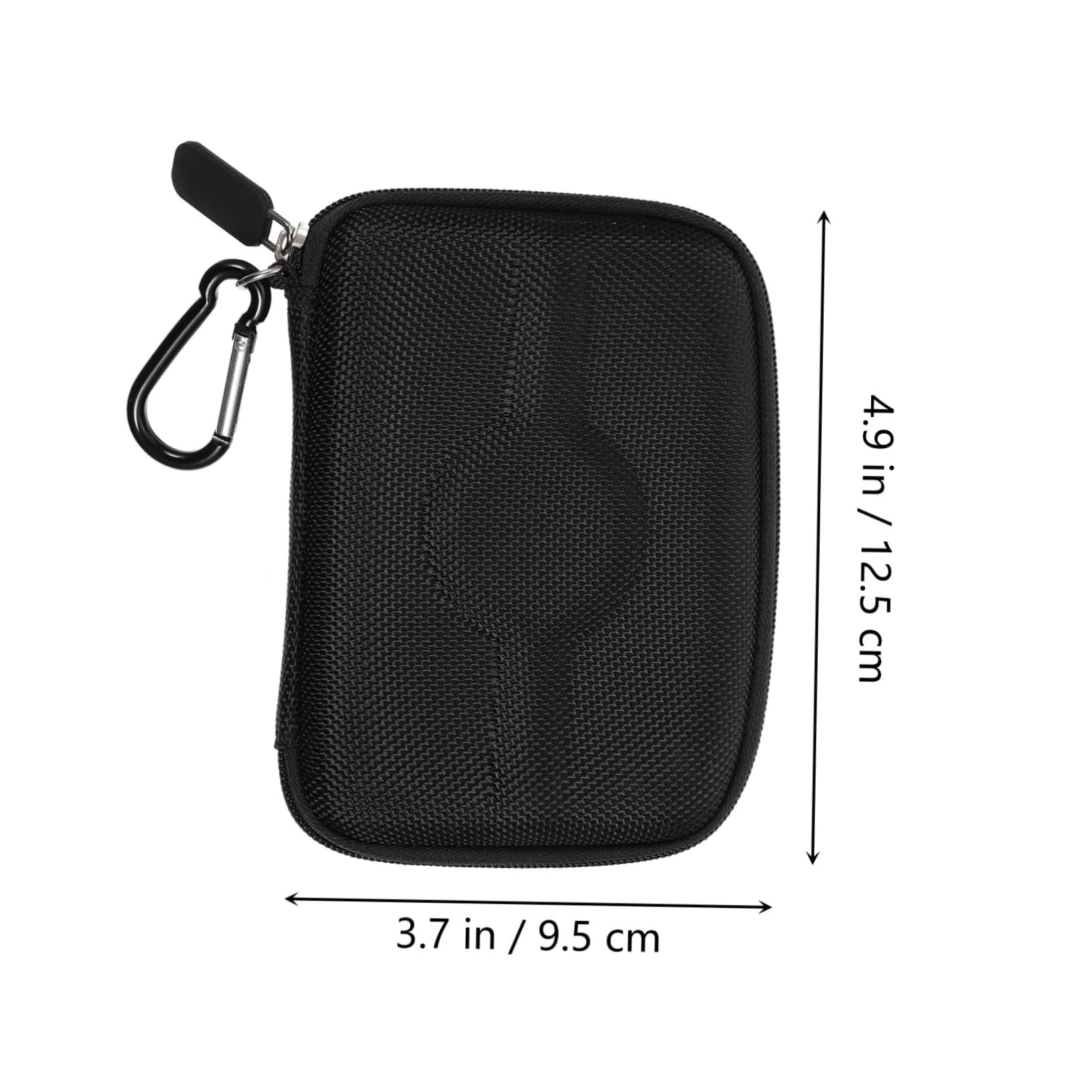 OSALADI 1 Pc Earphone Case Strong Straps and Zipper Portable Finishing Bag for Travel Suitable for Earplugs Power Bank Data Cable