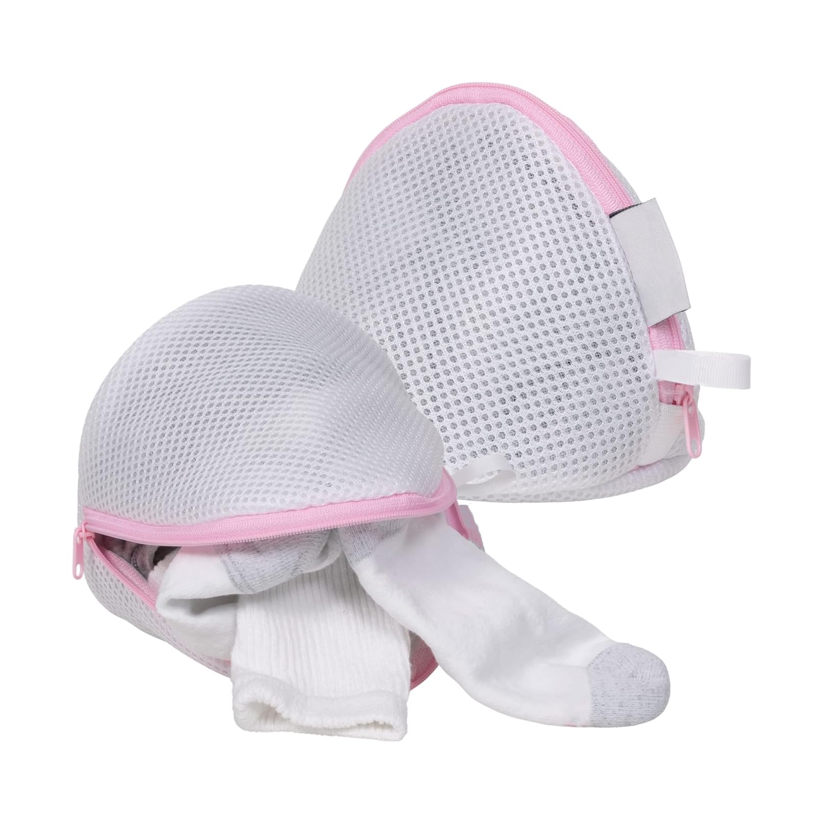 Sac De Lavage En Maille Fine Avec Fermeture Éclair - Protection Soutien-Gorge & Sous-Vêtements