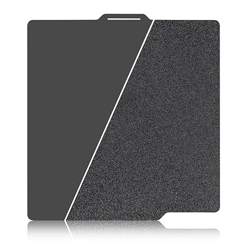 Placa de construcción P1S X1C PEI con textura suave para Bambu Lab, placa de cama flexible de doble cara de hoja de acero de resorte PEI para