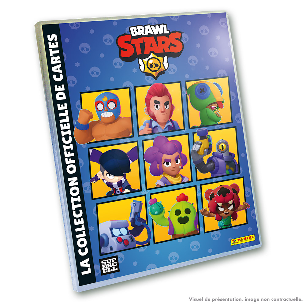 Boîte Métal Panini Brawl Stars - 8 Pochettes + 3 Cartes édition Limitée - 67 Cartes - Collection Complète