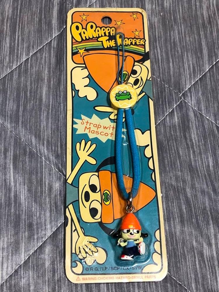 Amazon.co.jp: パラッパラッパー 携帯ストラップ : 家電＆カメラ