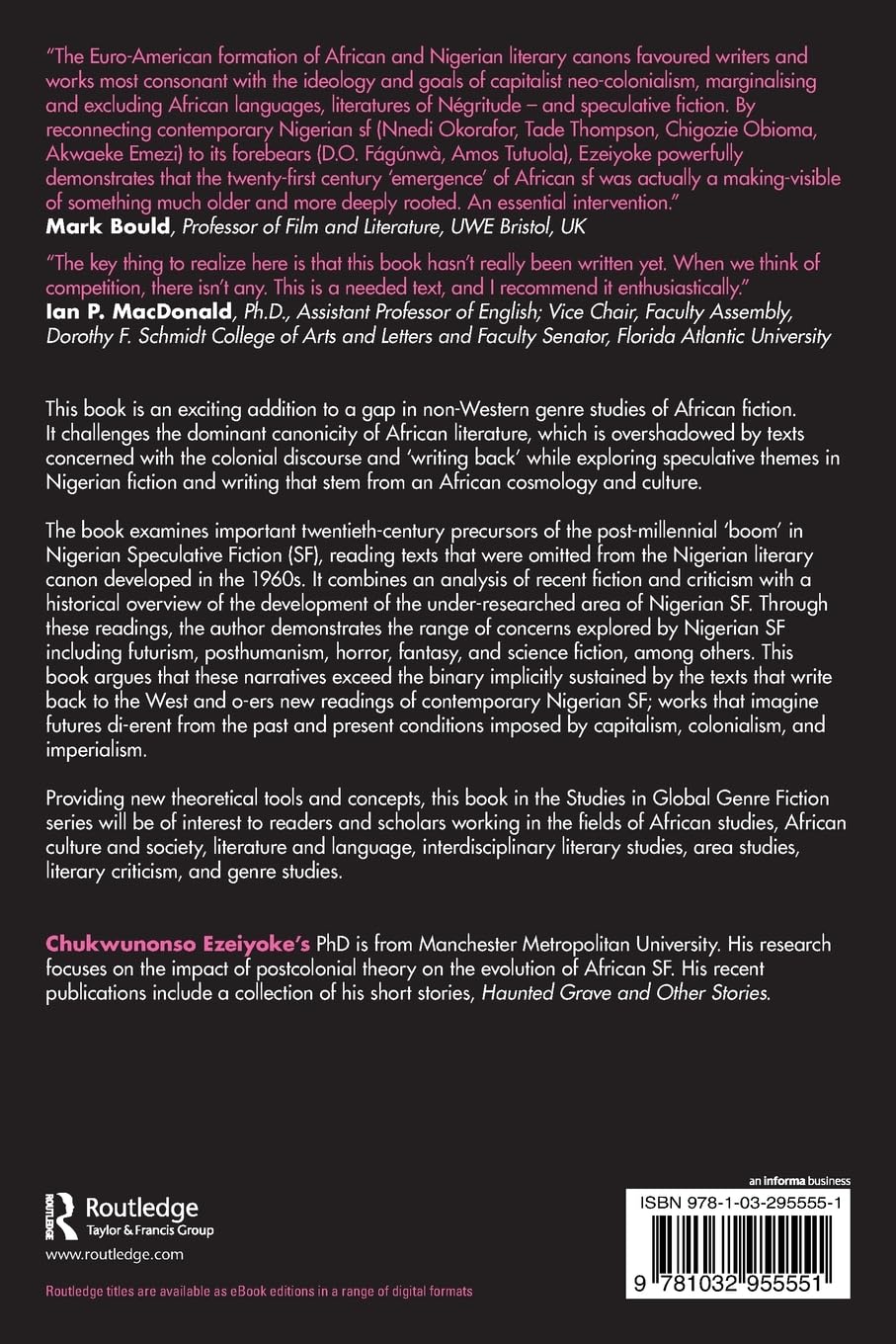 Nigerian Speculative Fiction: The Evolution