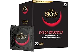 SKYN Extra Studded Condoms: Enhance Intimacy with Every Use