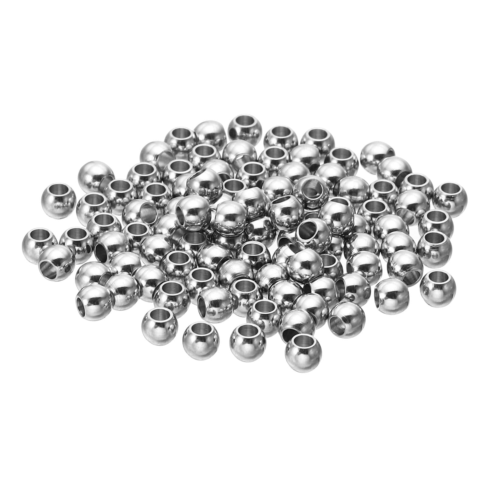PATIKIL Smooth Round Spacer Beads