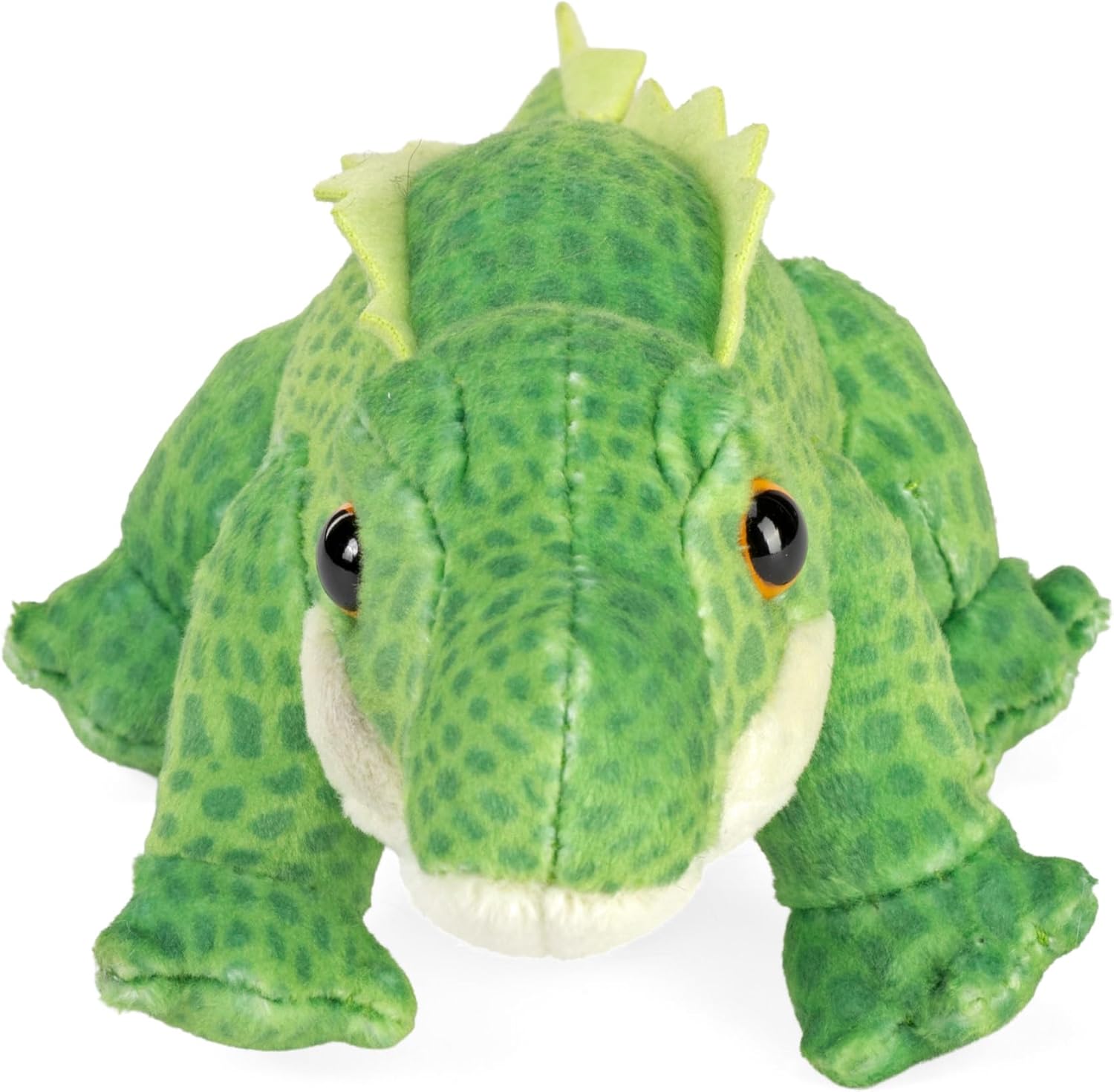Wild Republic Pocketkins Eco Alligator, Stuffed Animal, 5 Inches, Plush Toy, Made from Recycled Materials, Eco Friendly