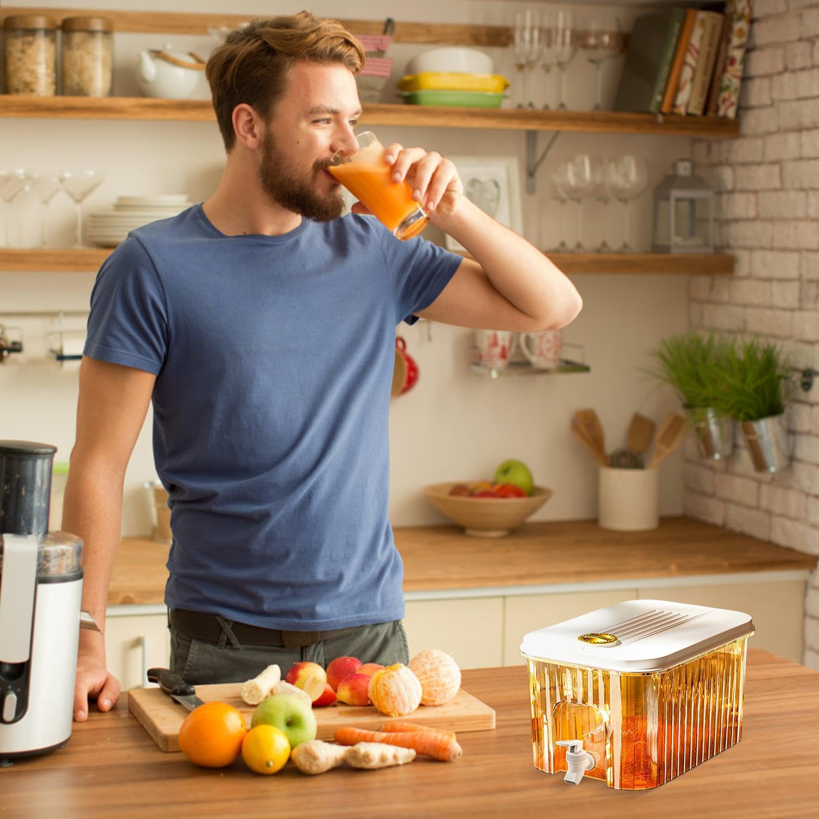 2 Robinets Boisson Acier Inoxydable - Pour Distributeur Café, Vin, Bière | Robinet Rechange Universel