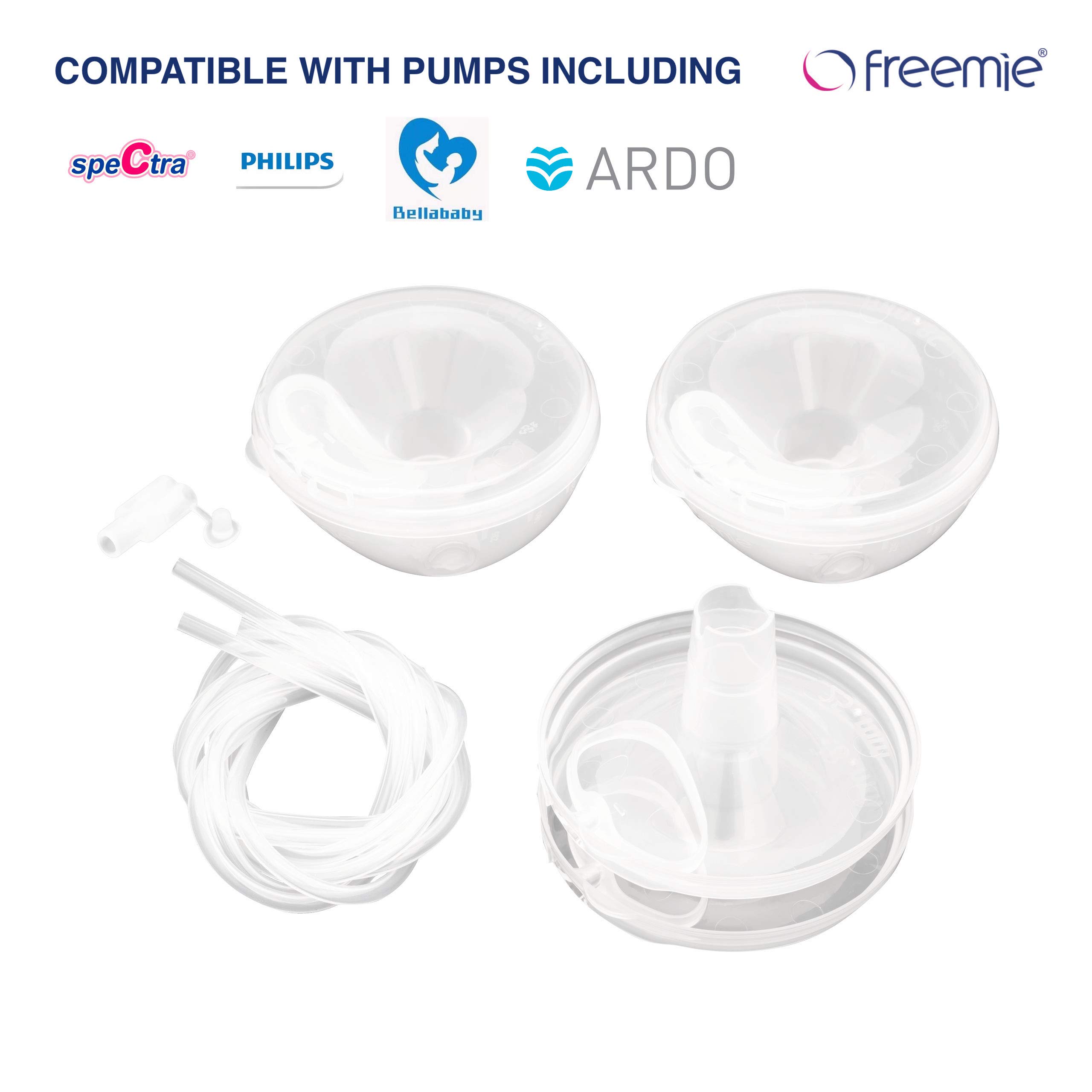 Freemie Freemie Closed System Breast Milk Collection Cups, Pump With