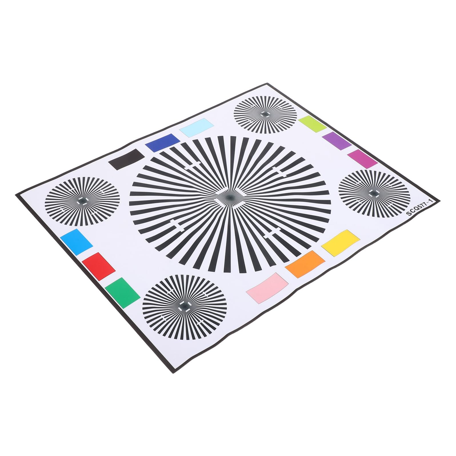 Objektivfokus Kalibrierungstafel aus Robustem Material für Überwachungskameras mit Präziser Farbkalibrierung und Wetterbeständigem Design zur CCTV Fotografie im Freien 40X30cm