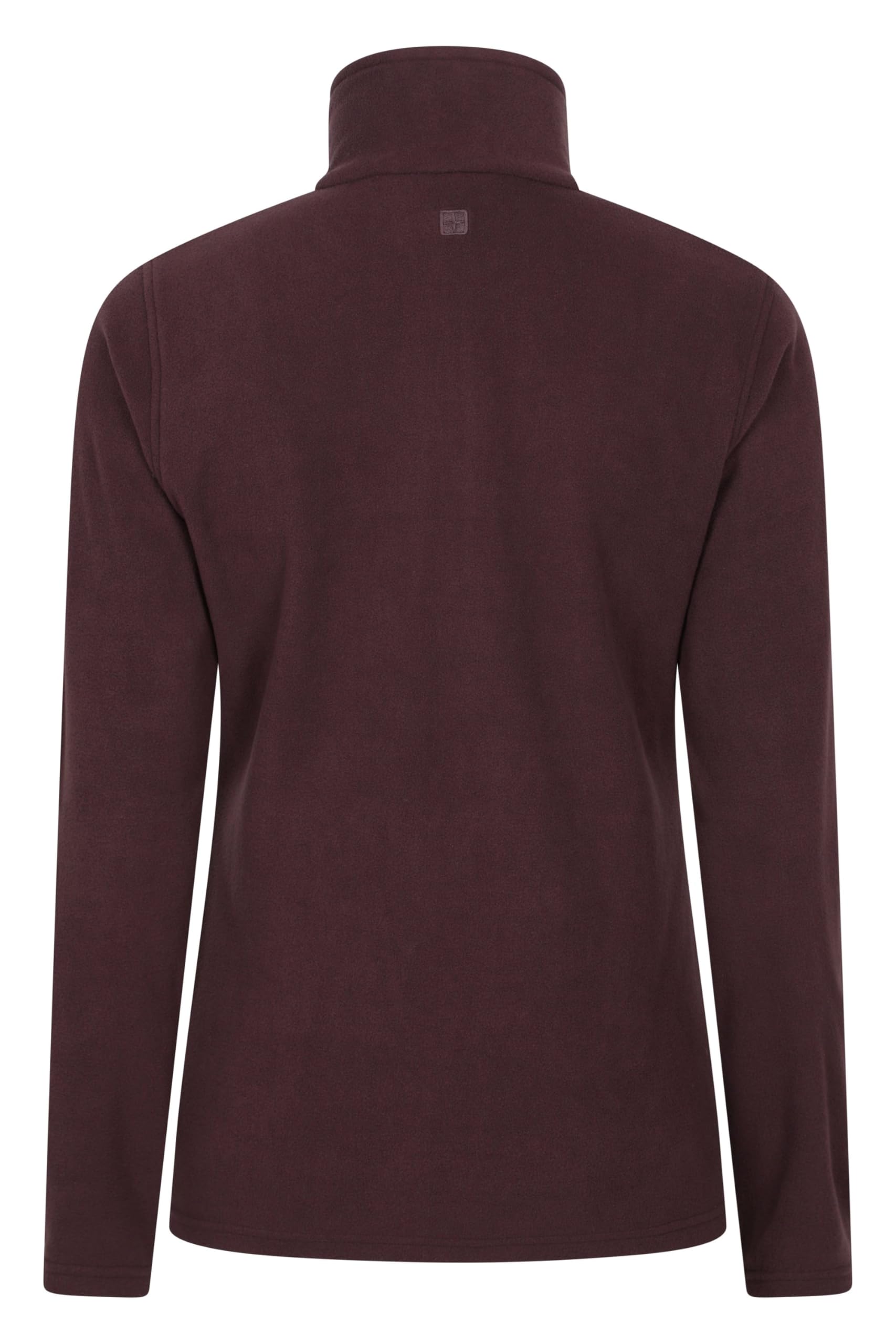 Mountain Warehouse Camber Half Zip Women's Fleece - Lightweight, Warm & Cosy Half Zip Sweatshirt - Best for Spring Summer, Camping, Outdoors, Travelling & Hiking — view 6