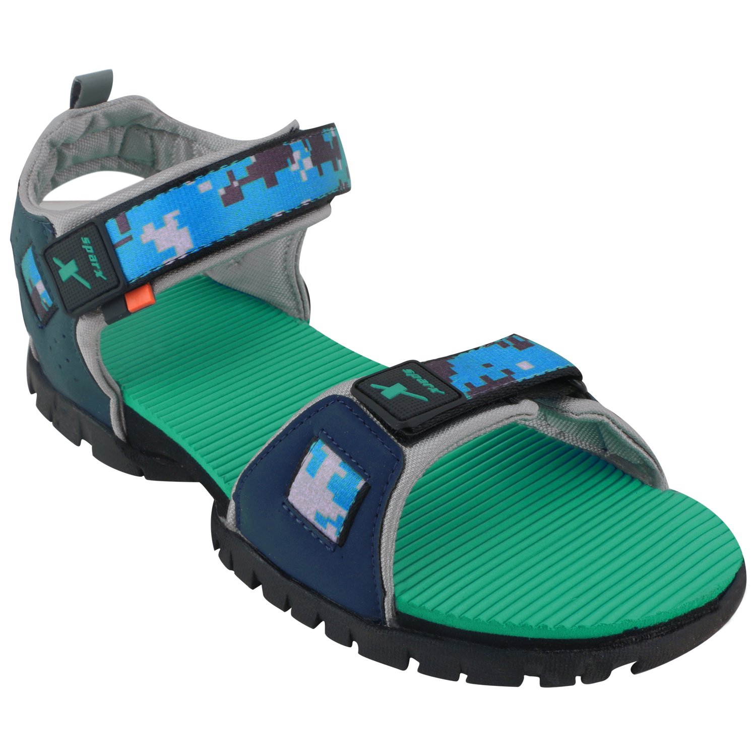Sparx Men's SS210 Series Navy Blue Turquoise Blue Synthetic Casual Floater  Sandals 6UK : Amazon.in: Fashion