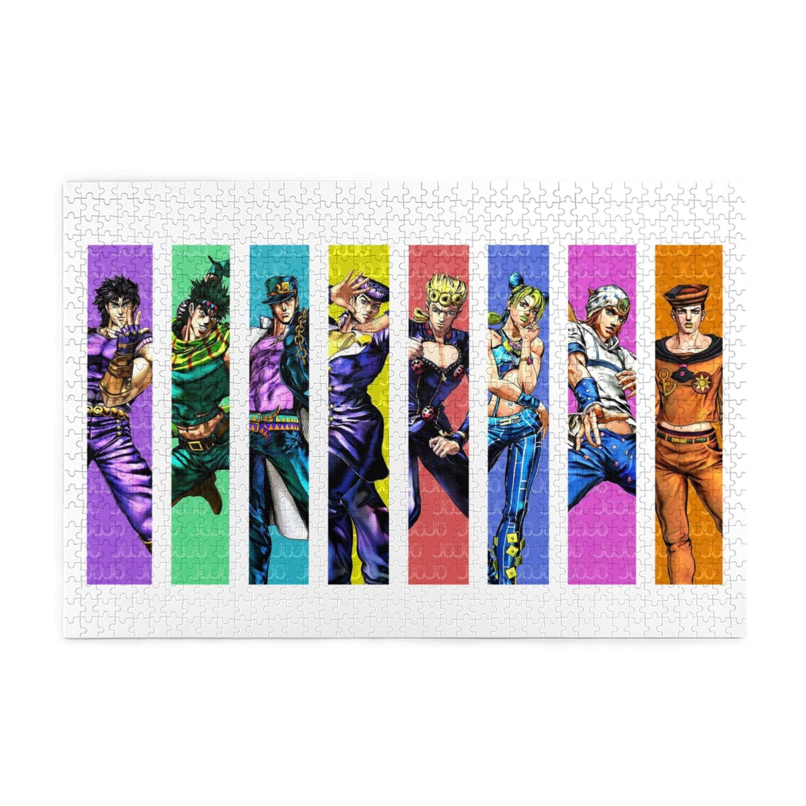 Amazon.co.jp: 1000ピース ジグソーパズル ジョジョの奇妙な冒険 木製