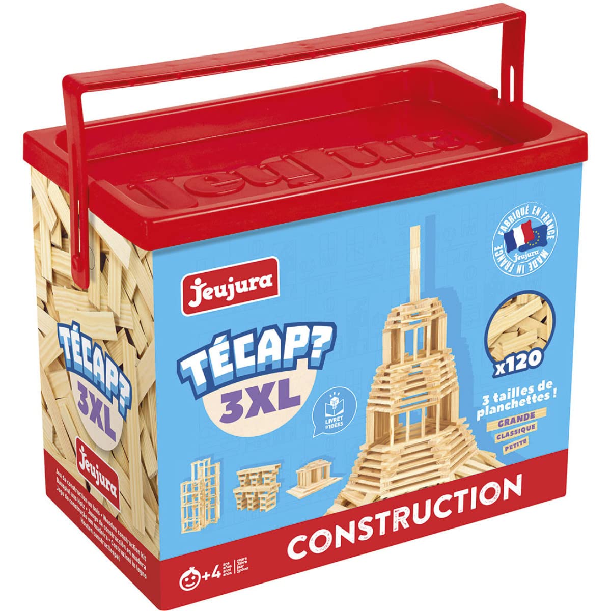Jeujura JeujuraJ8321 120 sztuk Tecap 3XL, wielokolorowe