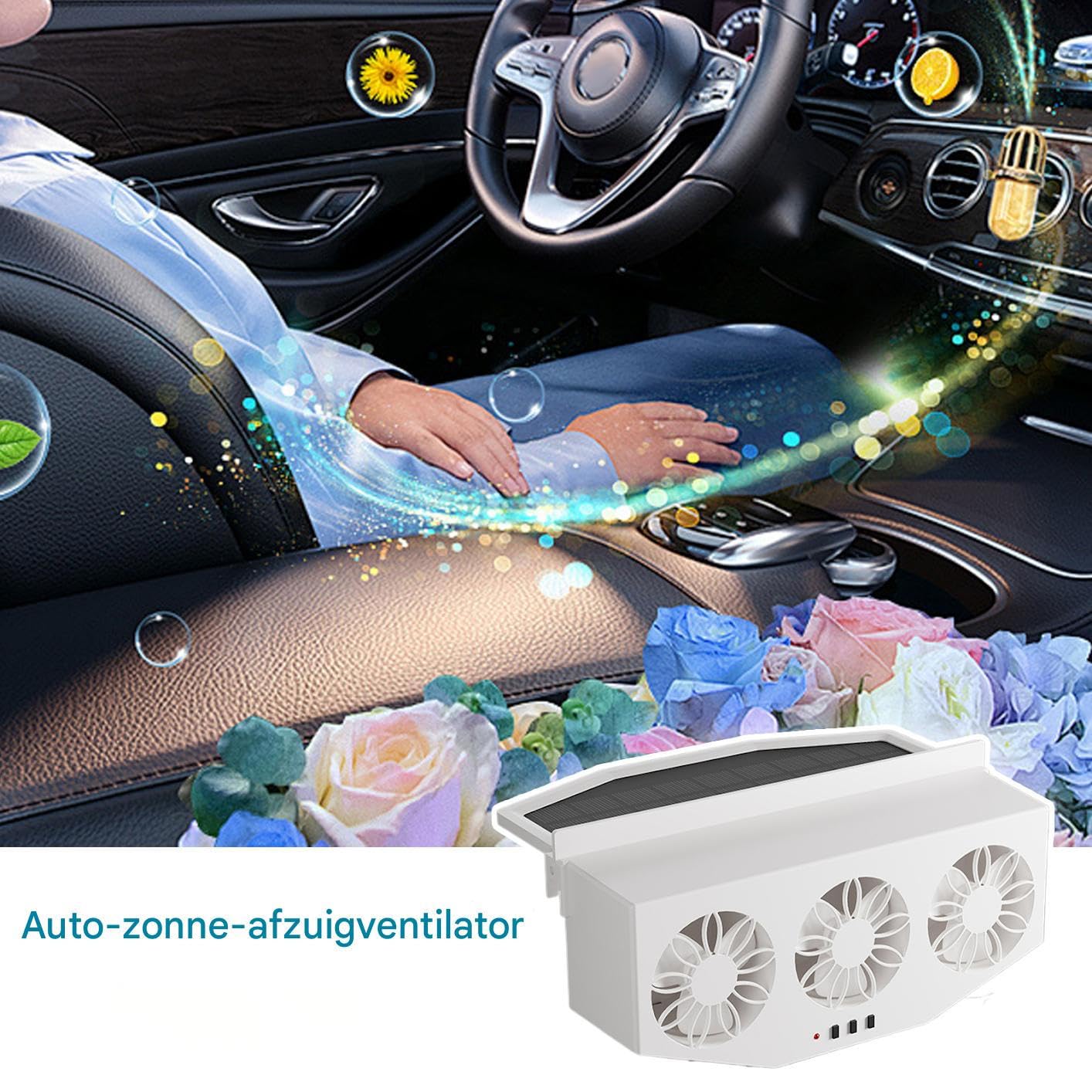 Ventilatore a energia solare Unità di ventilazione estrattori calore Apertura radiatore automatica pannello energetico auto RV