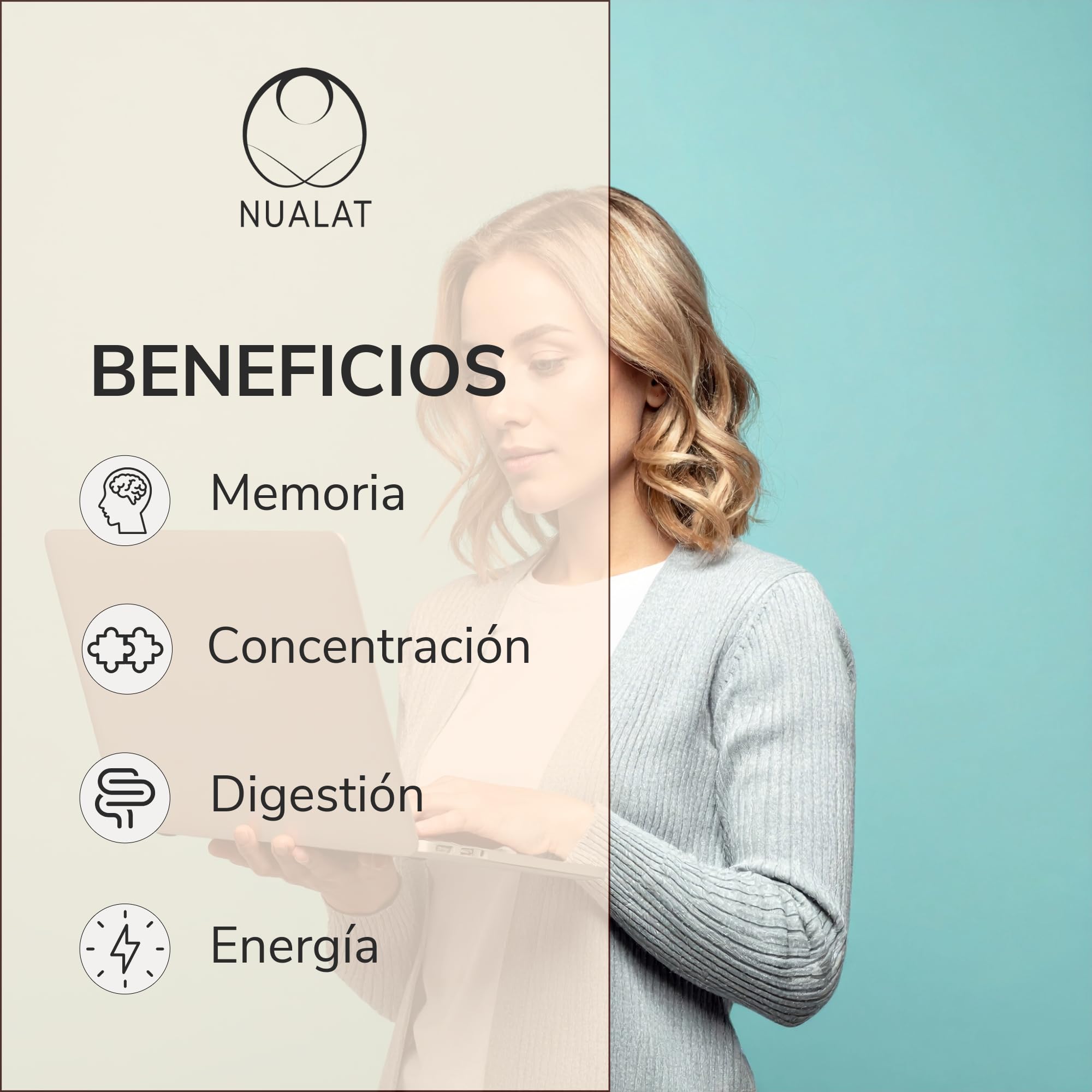 Extracto de Melena de León, Cápsulas Vegetales, Para Memoria y Salud Digestiva, 420mg, Extracto Natural 20:1, Con Beta-glucanos y Terpenos