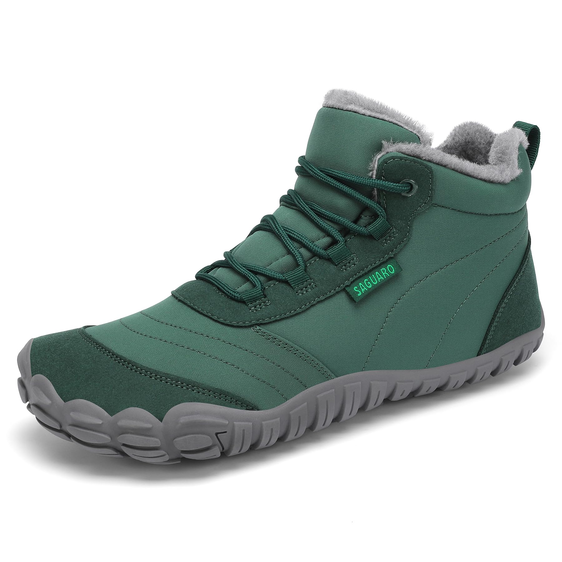 SAGUARO Barefoot Scarpe Invernali Caldo Stivali Neve per Uomo Donna,Gr.36-48