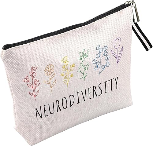 Miniatura 13 de Bolsa de maquillaje inspirada para mujer, bonita bolsa de cosméticos para amigos y familia, bolsa de aseo de viaje, bolsa de cosméticos portátil