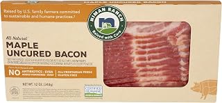 Niman Ranch Bacon, Maple Uncured, 12oz