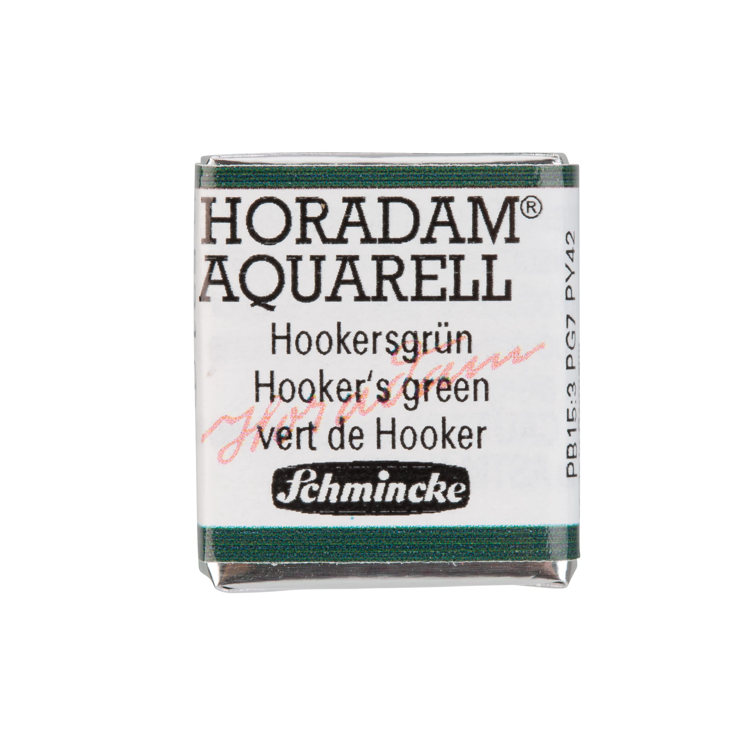 Schmincke - HORADAM® AQUARELL - acuarelas para artistas, 492 azul de Prusia, 14 492 044, 1/2 godet — view 201